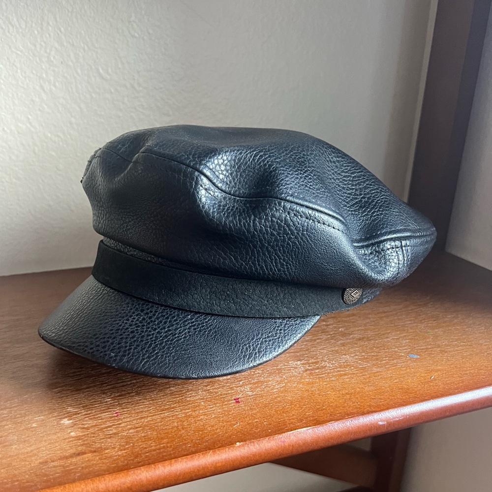 Brixton leather hat